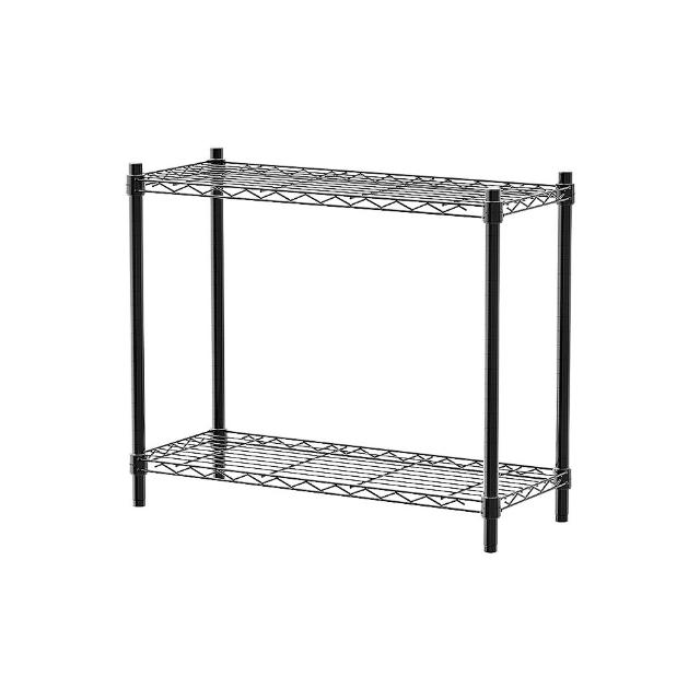 【dayneeds 日需百備】輕型 76x30x60公分 烤漆二層架(鐵力士架/收納層架/鞋架/展示架/層架/鐵架)