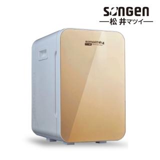 【SONGEN松井】15L 冷暖兩用變頻右開單門電子行動冰箱/冷藏箱/保溫箱/小冰箱(CLT-15D金色)