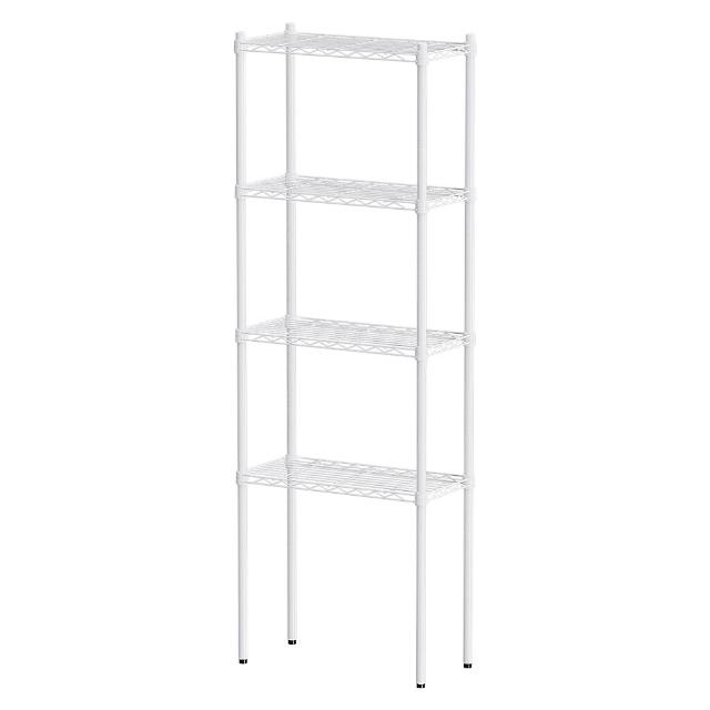 【dayneeds 日需百備】輕型 60x30x180公分烤漆四層架(鐵力士架/收納層架/鞋架/展示架/層架/鐵架)