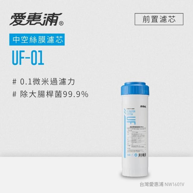 【愛惠浦】10英吋前置UF中空絲膜濾芯1支(UF-01)