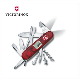 【VICTORINOX 瑞士維氏】16用瑞士刀/透紅(1.7905.AVT)