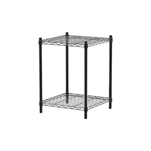 【dayneeds 日需百備】輕型 45x45x60公分烤漆二層架(鐵力士架/收納層架/鞋架/展示架/層架/鐵架)