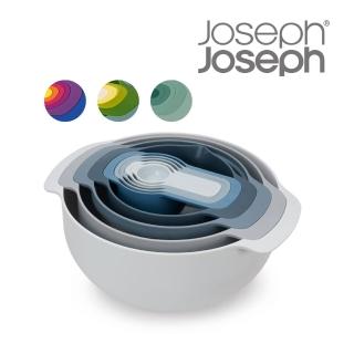 【Joseph Joseph】量杯打蛋盆9件組(天空藍)