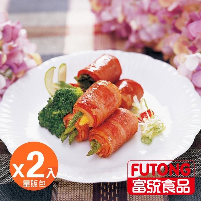 【富統食品★量販包】嚴選五花培根B-2入組(1KG/約35片)