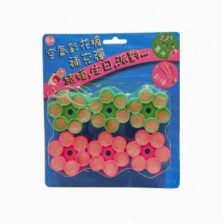 空氣彩花槍-補充彈6個一組-包含：3個彩帶&3個亮片(結婚 生日 派對 畢業典禮 慶祝場合 彩帶 彩花 拉炮)
