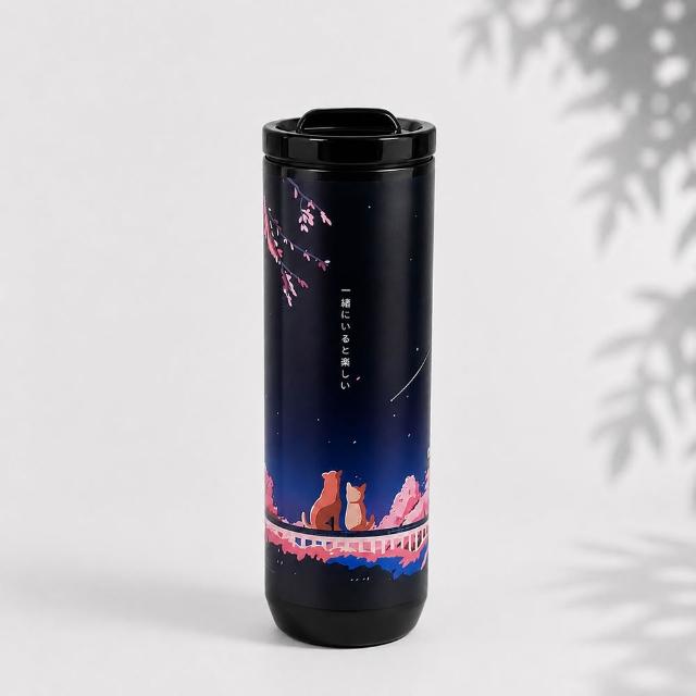 【Maru 丸山製研】100%無塑鈦瓷316不銹鋼保溫杯720ml(直飲杯/飲料環保杯/輕量保溫瓶/不鏽鋼保溫杯)