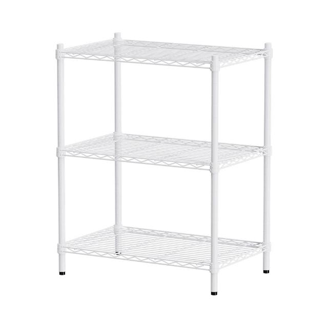 【dayneeds 日需百備】輕型 70x45x90公分 烤漆三層架(鐵力士架/收納層架/展示架/層架/鐵架)