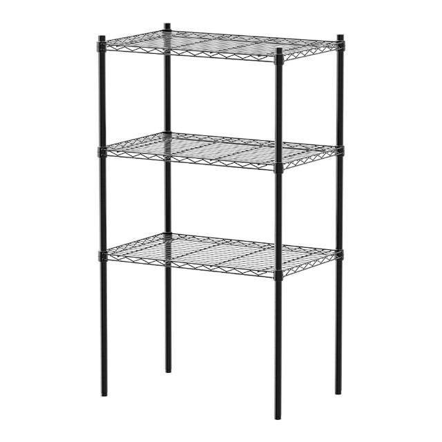 【dayneeds 日需百備】輕型 70x45x120公分烤漆三層架(鐵力士架/收納層架/展示架/層架/鐵架)