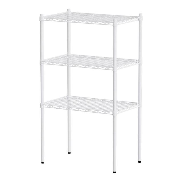 【dayneeds 日需百備】輕型 70x45x120公分烤漆三層架(鐵力士架/收納層架/展示架/層架/鐵架)