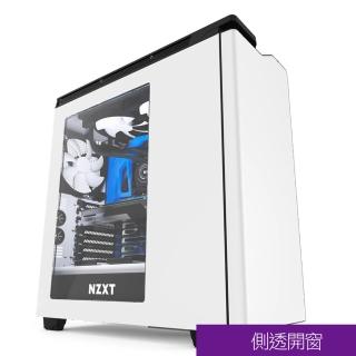 【NZXT 恩傑】H440 MID-TOWER CASE 側透中塔型電腦機殼-白