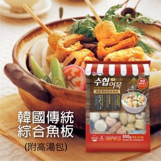 【韓國水協】綜合魚板湯包500g(62%高含量魚漿成分)