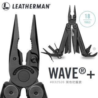 【Leatherman】Wave Plus 工具鉗-黑色(#832526 黑色尼龍套)