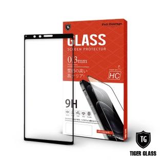 【T.G】SONY Xperia 1 全包覆滿版框膠鋼化膜手機保護貼(防爆防指紋)