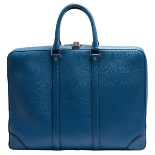 【Louis Vuitton 路易威登】M56000小牛皮拉鍊手提電腦公事包(展示品)