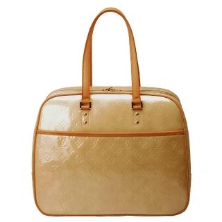 【Louis Vuitton 路易威登】M91139 經典Monogram Vernis珠光漆皮肩背包(展示品)