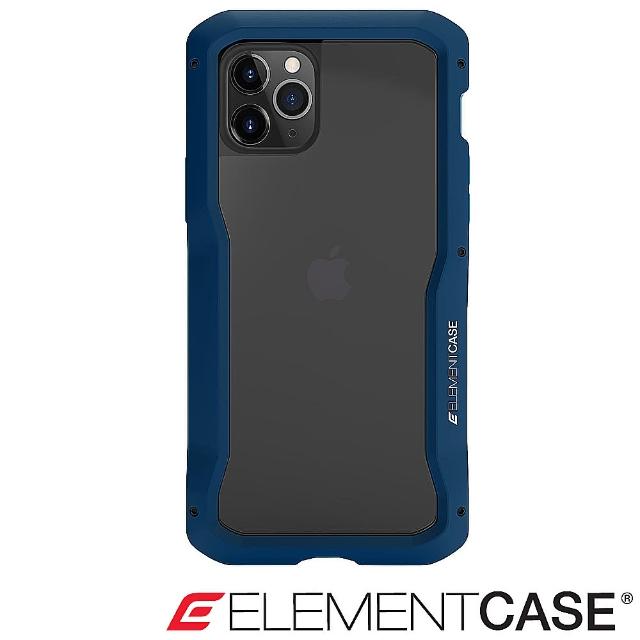 【Element Case】iPhone 11 Pro Max Vapor-S(頂級金屬框型軍規殼 - 藍)