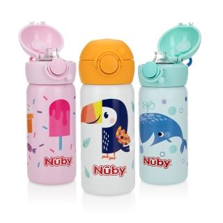 【Nuby】316不銹鋼真空直飲杯300ml(3款可選)