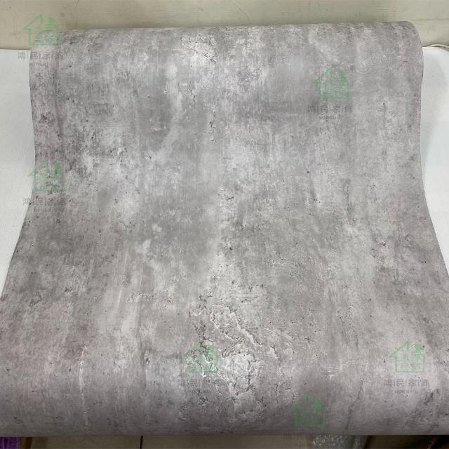 【鴻民壁紙】工業風自黏水泥壁紙(清水模 水泥牆 一撕即黏 防水 防污)