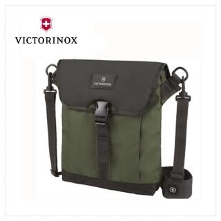 【VICTORINOX 瑞士維氏】平版電腦單肩袋/黑綠(601451)