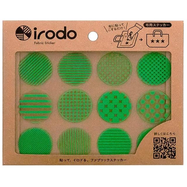 【irodo】布製品轉印貼(紋路大圓點-2)