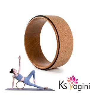 【KS yogini】天然軟木伸展訓練瑜珈圈 瑜珈輪