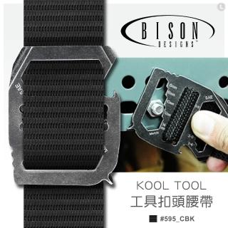 【BISON】KOOL TOOL 腰帶 #595 CBK(38吋-46吋)