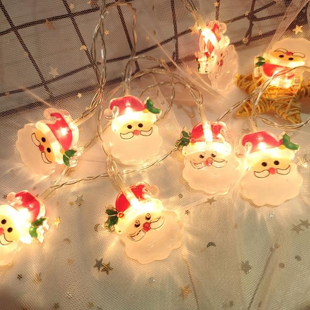 【半島良品】多色燈串/裝飾燈/星星雪花/掛旗(掛布 聖誕樹 新年 生日燈 佈置)