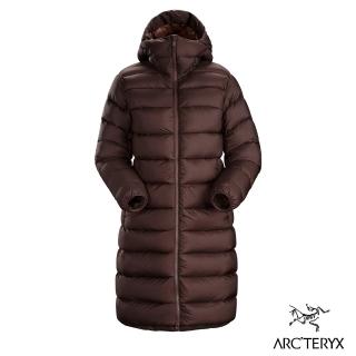 【Arcteryx 始祖鳥】女 24系列 Seyla 防潑水 羽絨外套(溶劑褐)