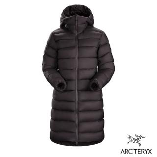 【Arcteryx 始祖鳥】女 24系列 Seyla 防潑水 羽絨外套(威士忌褐)