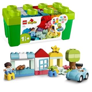 【LEGO 樂高】得寶系列 10913 顆粒盒(幼兒玩具 早教益智 兒童積木 大顆粒 學齡前 便攜 儲物 禮物 1歲半)