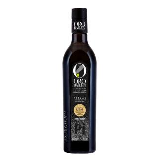 【Oro Bailen 皇嘉】皇家級Picual特級冷壓初榨橄欖油500mlx1入(酸度0.1%/生飲首選/低油酸/多國大獎)