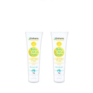 【Grahams 珂然】嬰兒全能修護霜75gx2(保濕/修護霜)