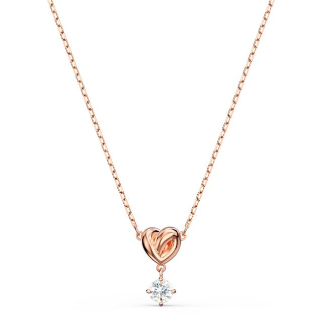 【SWAROVSKI 施華洛世奇】官方直營 Lifelong Heart/Una Angelic 鏈墜/耳環(4款任選)