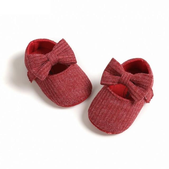【Baby 童衣】寶寶學步鞋 女寶寶蝴蝶結花朵造型嬰兒鞋 88260(共四色)