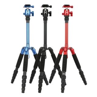 【Sirui】SIRUI 思銳 T005S+B00 TS系列 三腳架 鋁合金 可反折 藍/黑/紅