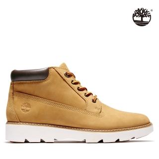 【Timberland】女款小麥黃磨砂革休閒靴(A26KK231)