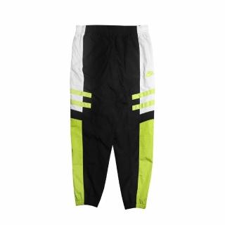 【NIKE 耐吉】長褲 NSW Woven pants 復古 男款 防風 運動休閒 縮口 穿搭推薦 黑 綠(CJ4926-010)