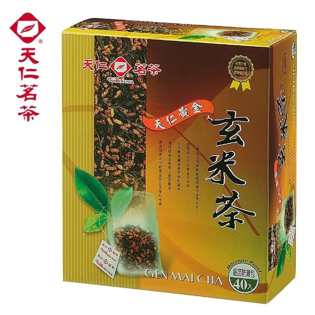 【天仁茗茶】天仁黃金玄米茶袋茶40入