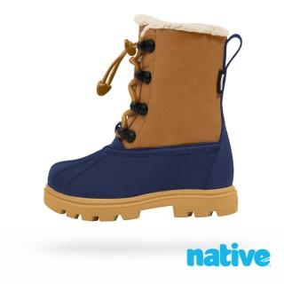 【native】小童鞋 JIMMY 3.0 小獵鴨靴(大地棕x藍)