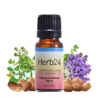 【草本24】全面防護 純質複方精油 10ml(居家防疫 空氣淨化)