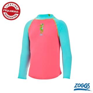 【Zoggs】海馬遊樂園永久抗氯長袖防曬衣(幼童)
