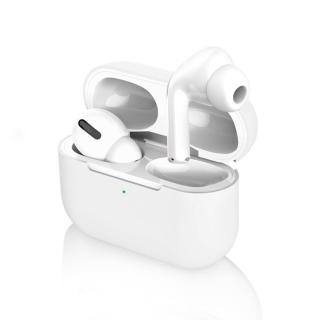 AirPods Pro 無線藍牙耳機充電收納盒矽膠保護殼套- 白