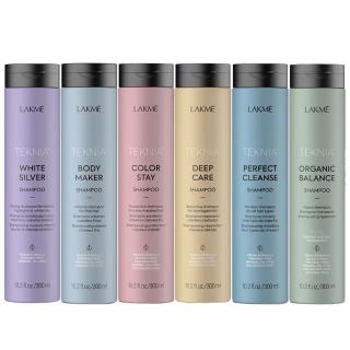 【LAKME 萊肯】300ml洗髮精系列-矯色/深度/出色/蛻變/昇華-全新包裝(平輸版)