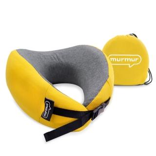 【murmur】牛角頸枕-黃(頸枕.收納.護頸枕)