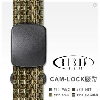 【BISON】Cam Lock Buckle 腰帶#111BG、#111CFB、#111COY、#111CRBK