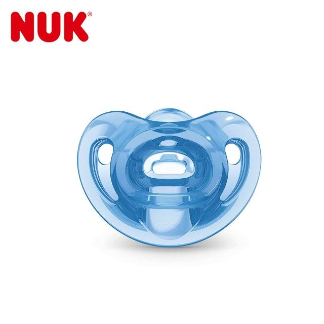 【NUK 官方直營】SENSITIVE全矽膠安撫奶嘴1入