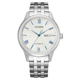 【CITIZEN 星辰】Mechanical簡約質感機械腕錶(NH7501-85A)