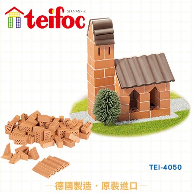 【德國teifoc】DIY益智磚塊建築玩具-教堂(TEI4050)