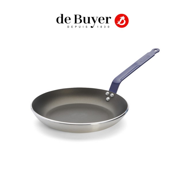 【de Buyer 畢耶】『CHOC系列』超耐用加厚平底不沾鍋28cm(5色任選)