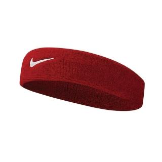 【NIKE 耐吉】Nike Swoosh   男女 頭套 頭帶 運動 籃球 毛巾 吸汗 紅白(NNN07601OS)